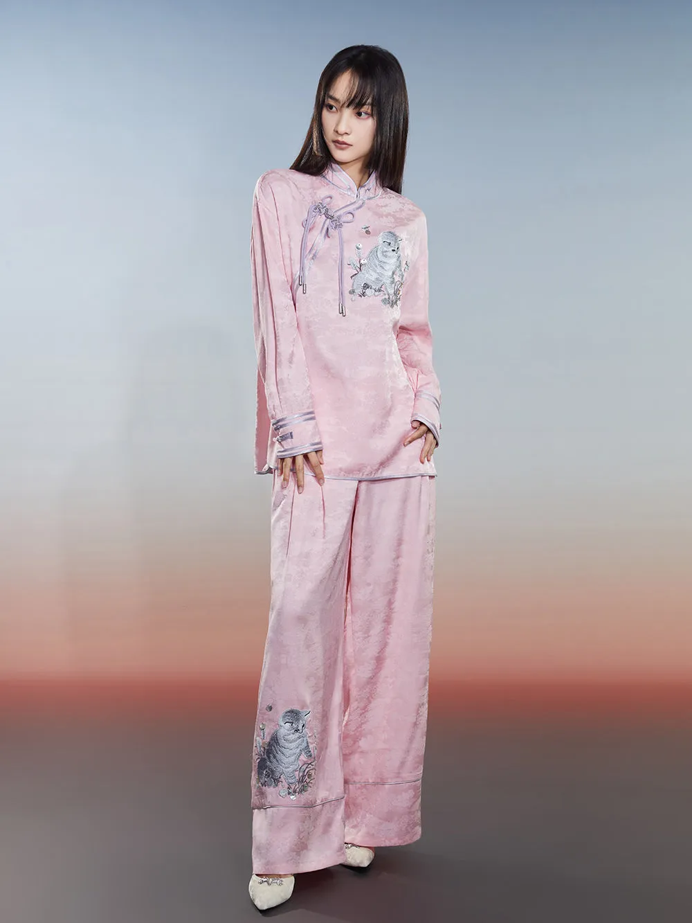 MUKZIN Cute Elegant Fresh Chinese Shirt