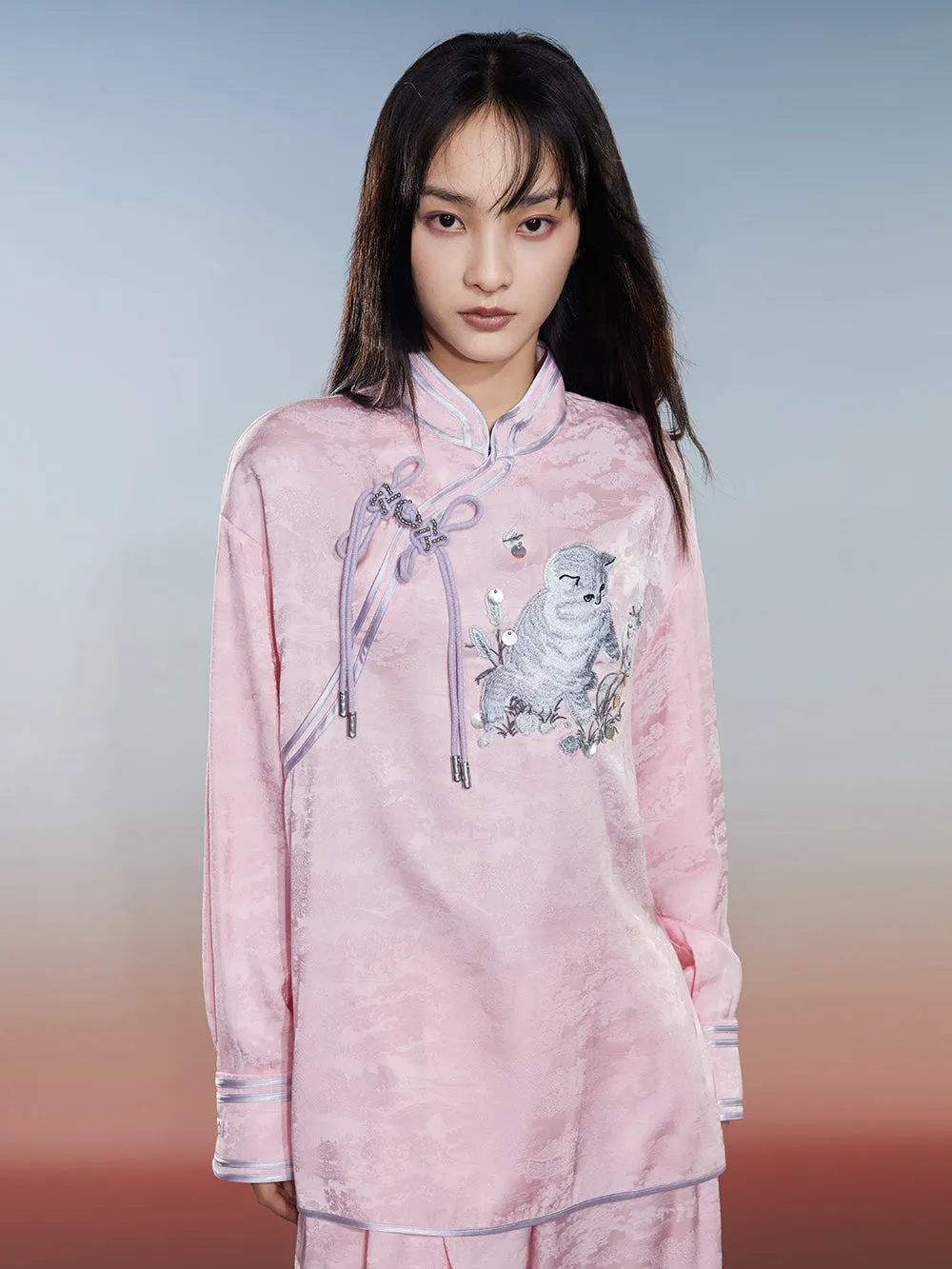 MUKZIN Cute Elegant Fresh Chinese Shirt