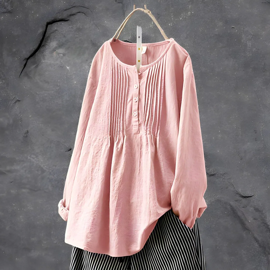 Nellie - Elegant Cotton Shirt