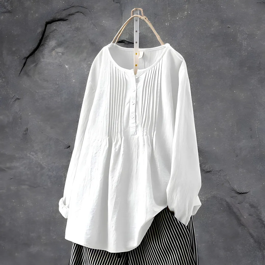 Nellie - Elegant Cotton Shirt