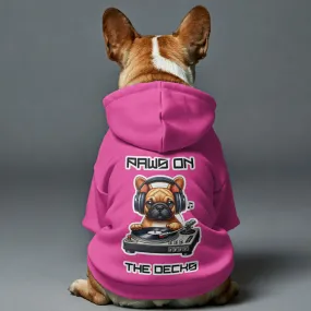 Paws on the Decks - Personalized French Bulldog Hoodies with Funny Quotes – Stylish, Cozy, and Premium 100% Cotton