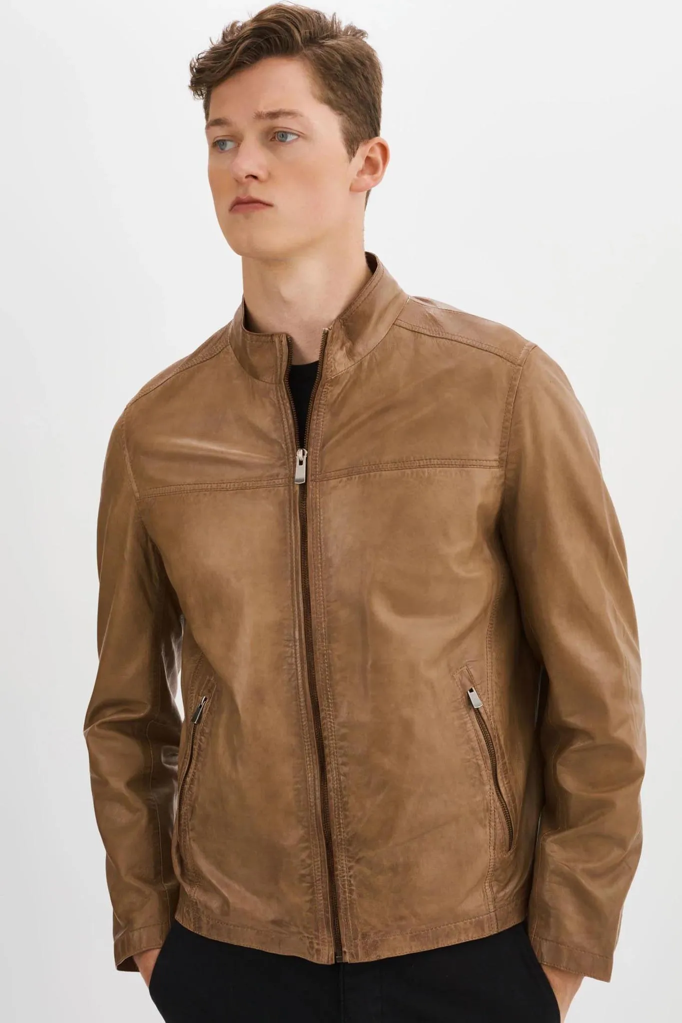 Regenecy Lucio Leather Jacket