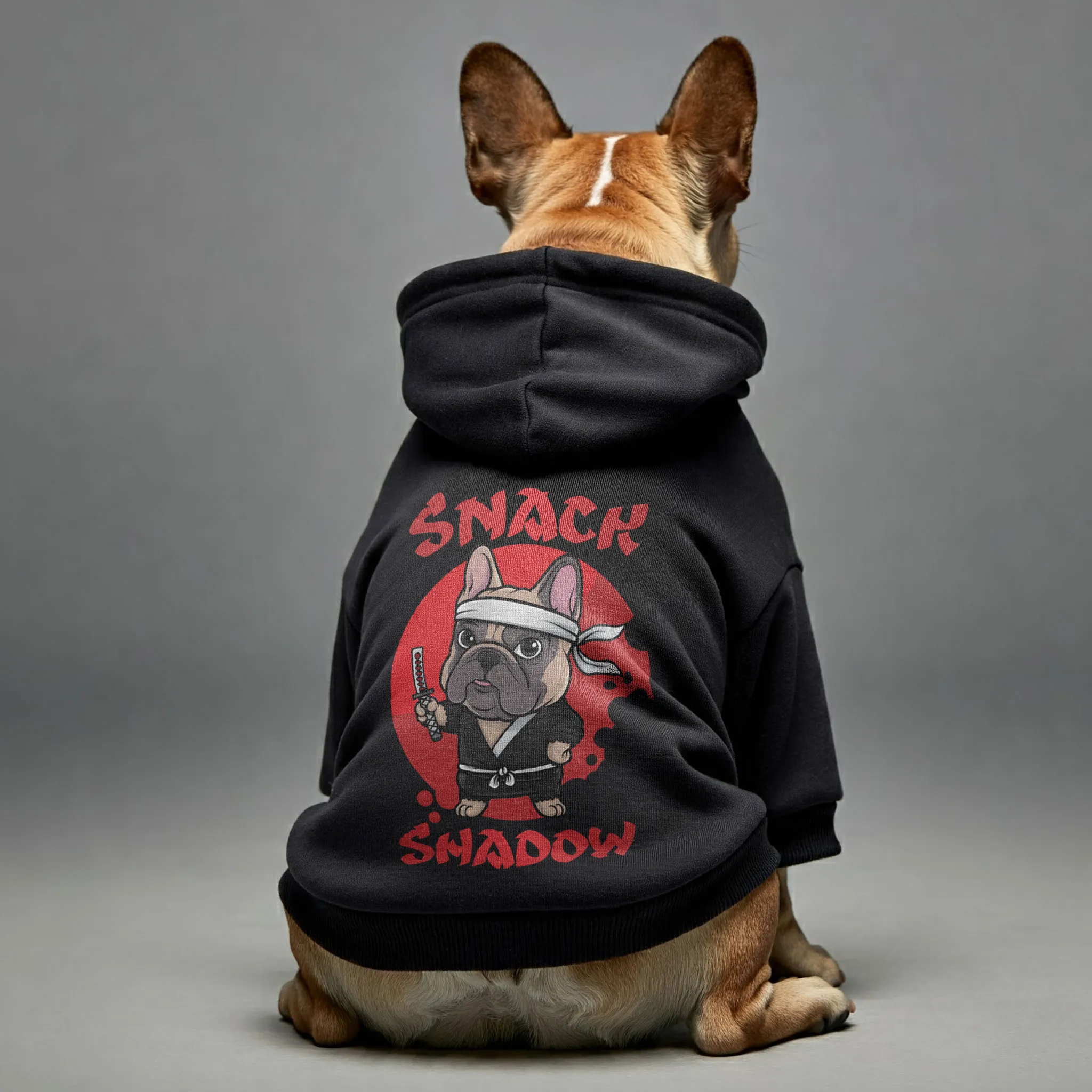 Snack Shadow - Personalized French Bulldog Hoodies with Funny Quotes – Stylish, Cozy, and Premium 100% Cotton