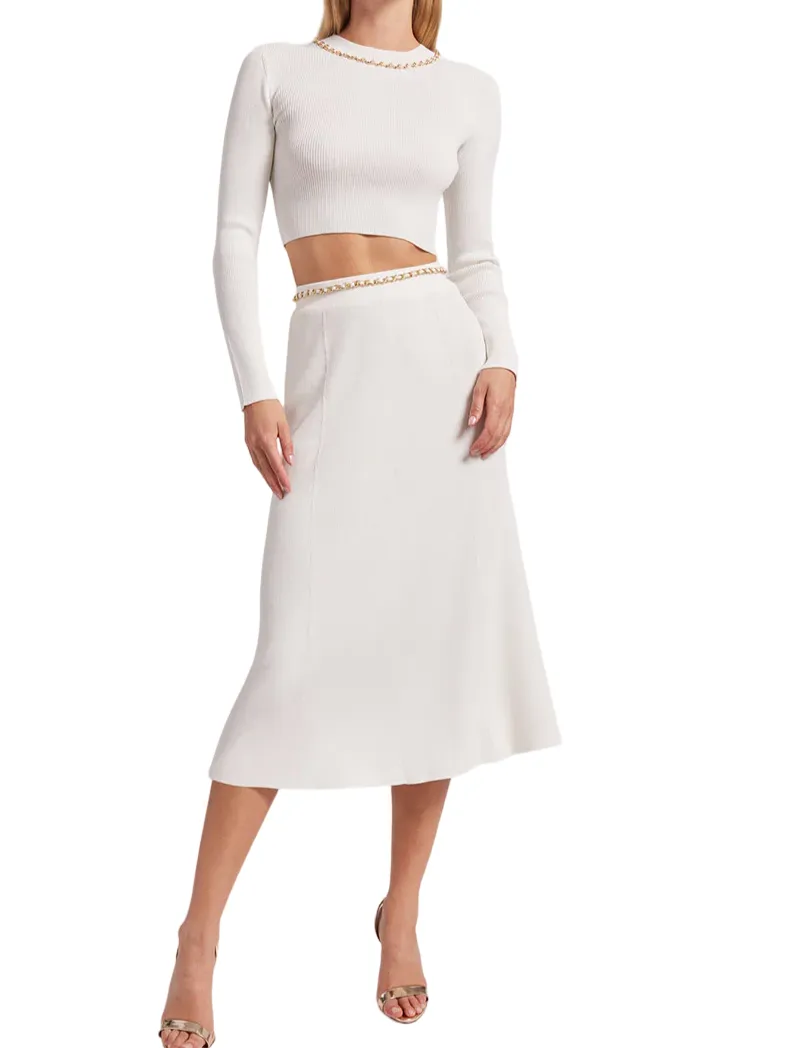 Tiana Skirt - White