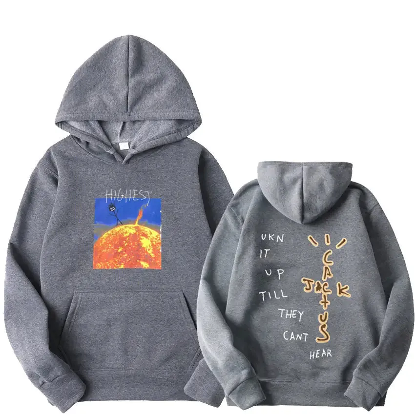 Travis Scott Unisex Sun Hoodies