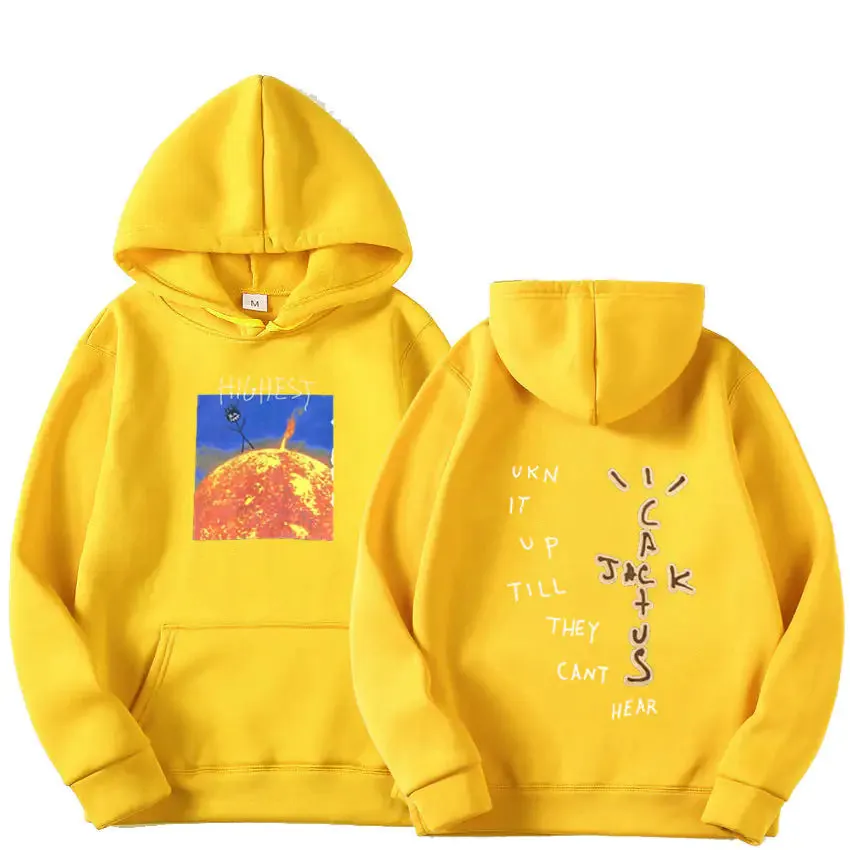 Travis Scott Unisex Sun Hoodies