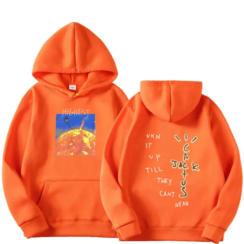 Travis Scott Unisex Sun Hoodies