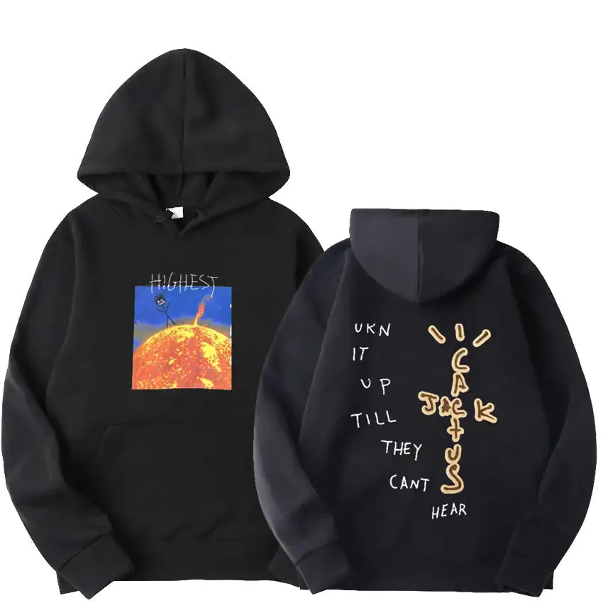 Travis Scott Unisex Sun Hoodies