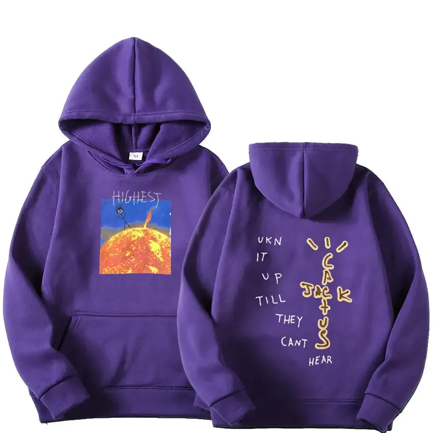 Travis Scott Unisex Sun Hoodies