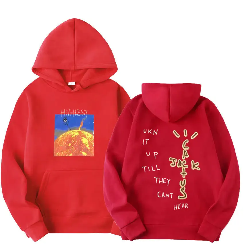 Travis Scott Unisex Sun Hoodies