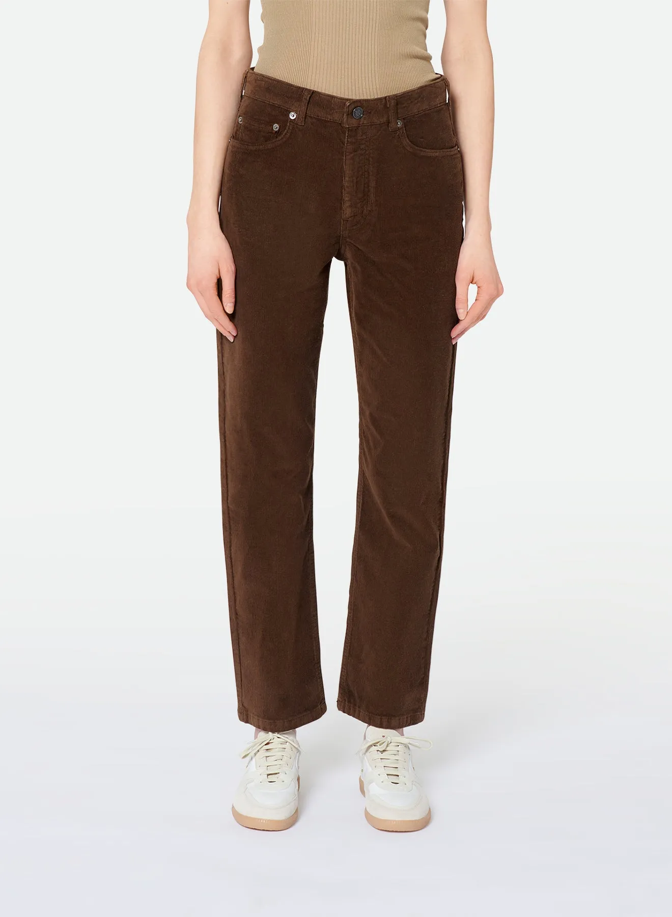 VANESSA BRUNO - Timael Pant - Ebene Corduroy