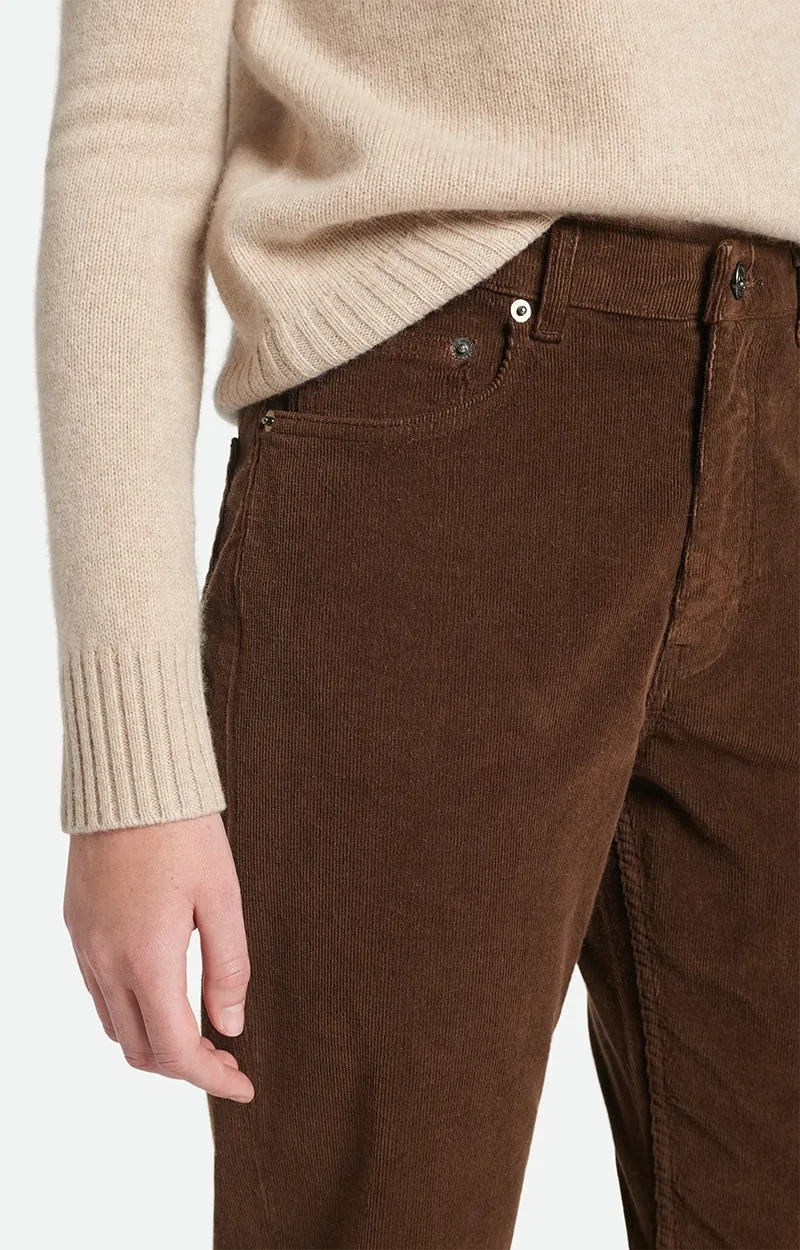 VANESSA BRUNO - Timael Pant - Ebene Corduroy