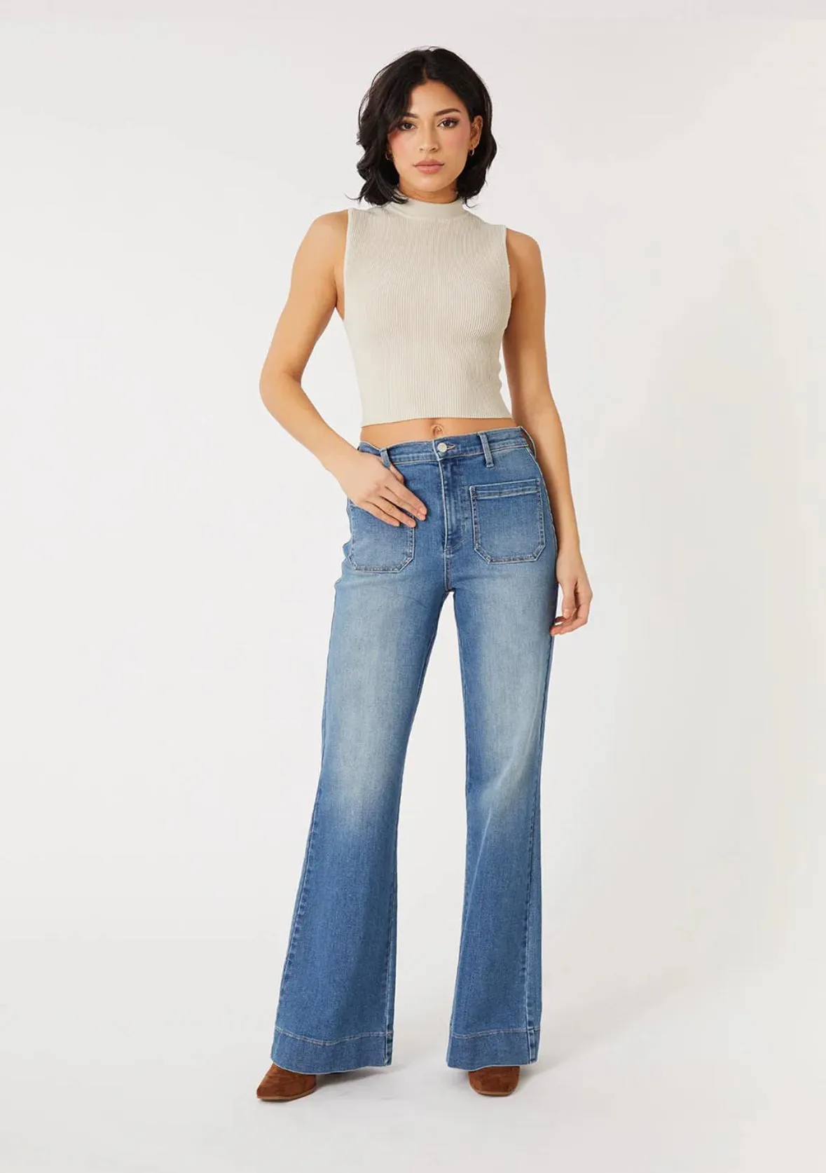 VICTORIA DENIM TROUSER