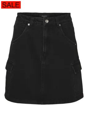 VMOAKLEY HR SHORT CARGO DENIM SKIRT